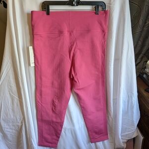 A5 Athleta 1x Pink High-Waisted Leggings Nwt